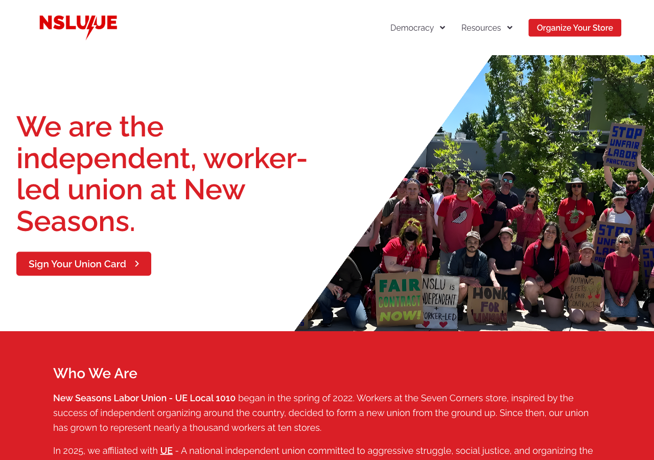 New Seasons Labor Union