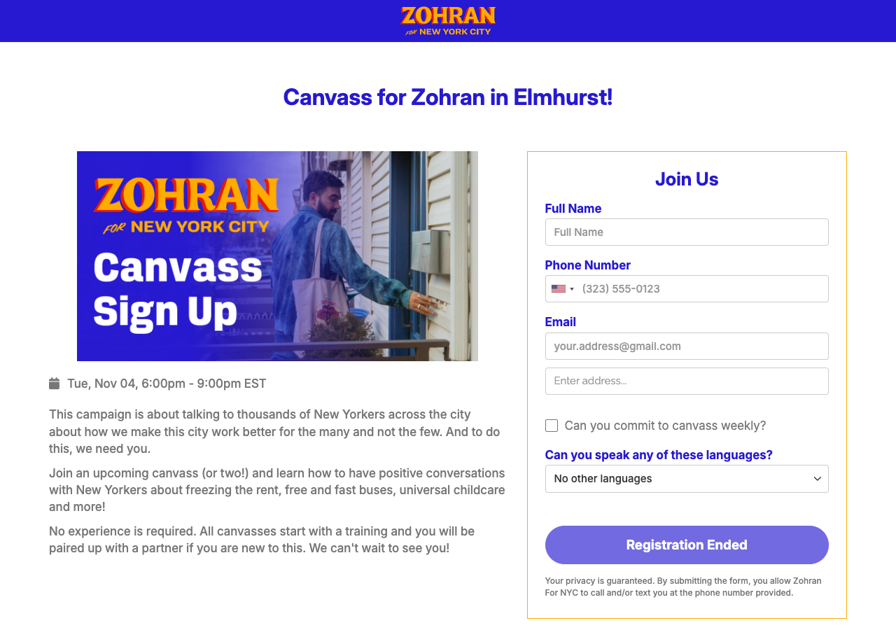Zohran for NYC